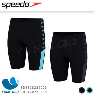 【SPEEDO】男運動及膝泳褲 Boom Logo Splice 黑灰／黑藍 SD812822 原價1880元