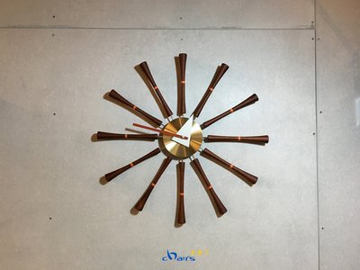【挑椅子】北歐經典設計 Spindle Clock 軸心時鐘 掛鐘 (復刻版) XC-021