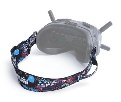 DJI FPV 眼鏡綁帶 彩色FPV眼鏡頭帶固定眼鏡帶 5.8G圖傳眼鏡