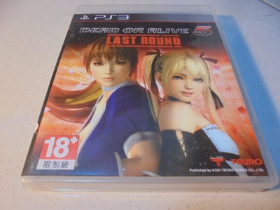PS3 生死格鬥5 Last Round DOA 5 中文版 直購價700元 桃園《蝦米小鋪》
