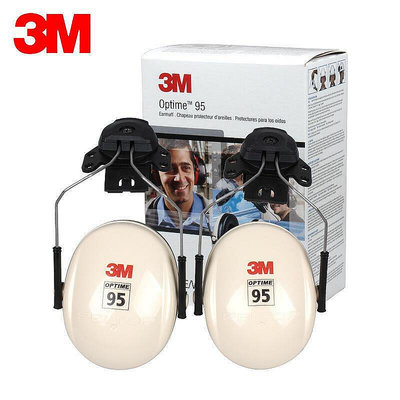 【現貨】3MH6P3E掛耳式 聽力防護 耳罩 工地降噪隔音耳罩
