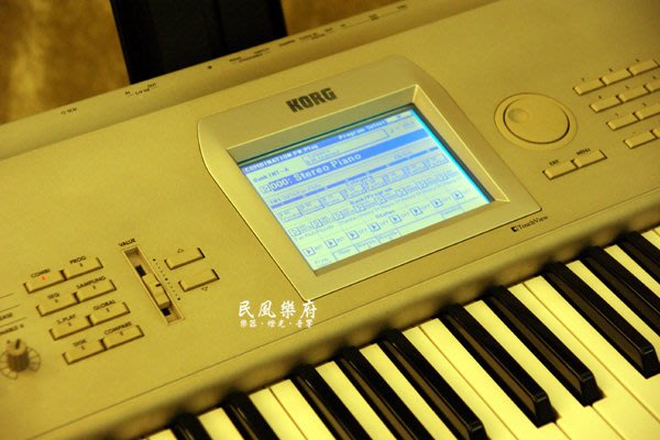 民風樂府》店面展示品出清Korg TRITON Studio 61-Key 經典款合成器鍵盤 