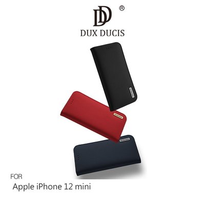 強尼拍賣~DUX DUCIS Apple iPhone 12 mini (5.4吋) WISH 真皮皮套