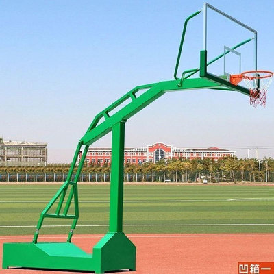 【熱賣精選】兒童成人標準籃球架固定式移動式學校家用訓練比賽室外
