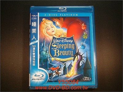 [藍光BD] - 睡美人 Sleeping Beauty 50週年雙碟特別版 ( 得利公司貨 ) - 國語發音