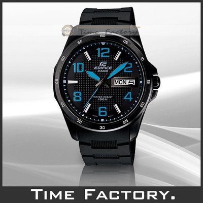 時間工廠 無息分期 全新 CASIO EF系列 黑面藍針 EF-132PB-1A2