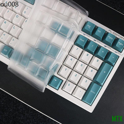 MTX旗艦店♥腹靈FL980  98鍵機械鍵盤保護膜鍵盤防塵防水套透明TPU全覆蓋❈