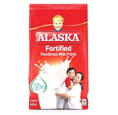 菲律賓 alaska powdered milk 奶粉/1包/680g