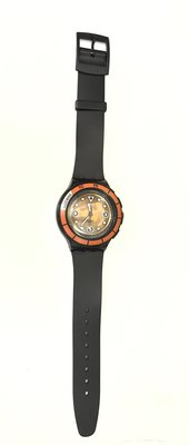 SWATCH 瑞士錶 絕版 橘色 運動 錶 籃球 錶帶有換過（錶帶非原廠） 收藏家最愛