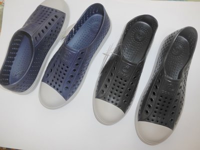 COQUI 男鞋7103 洞洞鞋 輕便鞋 懶人鞋 清涼透氣 舒適防水 藍40-44 黑色36~44號
