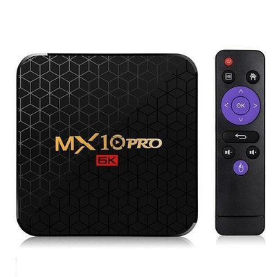 mx10 pro h6機頂盒 4GB64GB 安卓9.0 6K網絡播放器 tvbox
