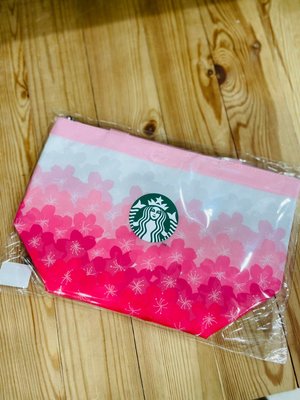 美日本 星巴克Starbucks 2022年 櫻花 SAKURA 漸層 花花 保溫袋 保冷袋