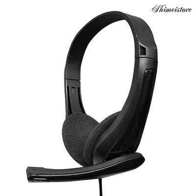 熱銷 時美3C店 頭戴式有線耳機重低音頭戴式電競遊戲麥克風立體聲耳機現貨