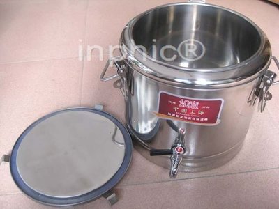 INPHIC-30L加厚全不鏽鋼保溫桶奶茶桶帶水龍頭大容量