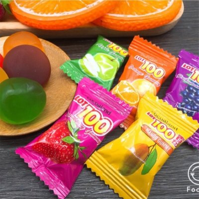 【百分之百100%】水果QQ軟糖 芒果/青蘋果/草莓/葡萄/橘子 一組8入20元