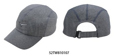 [小鷹小舖] Mizuno Golf 52TW810107 美津濃 高爾夫 球帽 經典款 休閒 舒適 收納式 魔鬼氈 灰