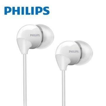 PHILIPS SHE3590 WT 耳塞式耳機 白色