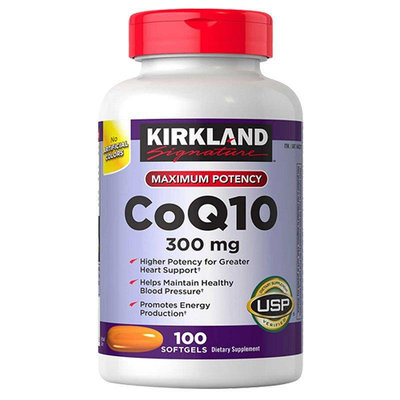 美國進口Kirkland柯克蘭Q10輔酶coq10高含量300mg100粒