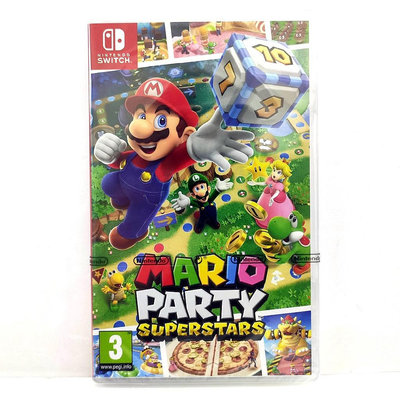 任天堂 NS Switch 瑪利歐派對 超級巨星 Mario Party Superstars中文版 瑪利歐派對
