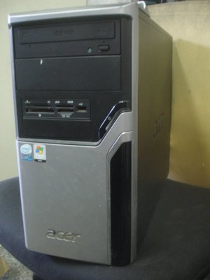 【電腦零件補給站 】Acer Aspire M3600 (雙核 2.0G/1G /250G/DVD燒錄機 ) 電腦主機