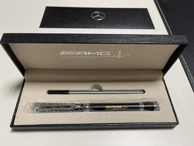 Mercedes-Benz賓士原廠賓士AMG精品精裝禮盒進口原子筆2022新款賓士原子筆多附一組筆芯