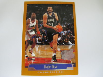 ~ Vlade Divac ~1999年Topps Tipoff NBA球員 蓋印特殊平行卡