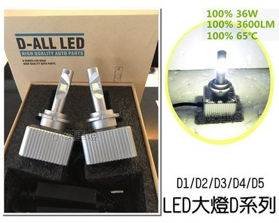 》傑暘國際車身部品《 全新 LED大燈燈泡 D系列 可通用 D1 LED D2 LED D3 D4 LED D5 LED