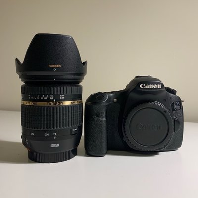 Canon 60D + 17-50 F2.8 is VC 恆定光圈變焦 防手震  tamron 單眼相機
