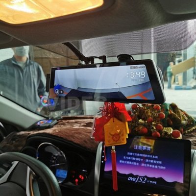 巨城汽車 掃描者魔鏡M5S 電子後視鏡 前後1080P GPS測速提醒送32G 行車紀錄器 VIOS 實車安裝 新竹威德