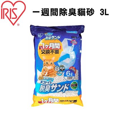 SNOW的家【單包】日本IRIS 一週間除臭貓砂(TIA-3L) 3L (81320768