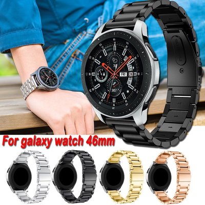 適用於 Samsung Galaxy Watch 46mm Gear S3 Frontier Classic 不銹鋼錶帶