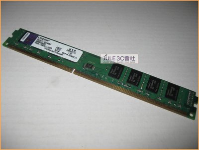 JULE 3C會社-金士頓Kingston DDR3 1600 雙面 4GB 4G KVR16N11/4 桌上型 記憶體