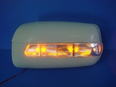 小亞車燈╠ 全新高貴尊榮 BENZ W210 W140 W202 晶鑽 後視鏡 LED 外蓋