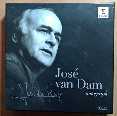 10CD【歐版/二手】《Jose van Dam 世紀男中音 - 范丹姆 / Autograph》