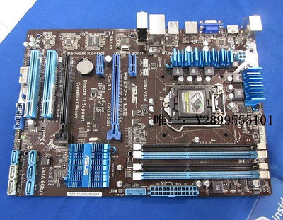 主機板充新Asus/華碩P8Z77-V LX2 B75主板1155針 DDR3臺式電腦h61電腦主板