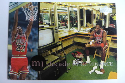 ~Michael Jordan~decade of DOMINANCE 籃球之神.空中飛人/喬丹 NBA經典球員卡~11