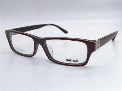 【本閣】Just Cavalli JC-556U 義大利復古風格光學眼鏡方框小框男女 展示品出清附原廠眼鏡盒