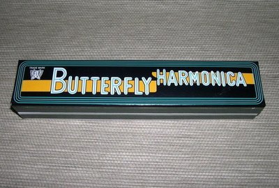 【華邑樂器52001-4】#A調蝴蝶牌口琴 (原廠公司貨 BUTTERFLY HARMONICA SH-B24)