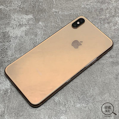 『澄橘』Apple iPhone XS MAX 64G 64GB (6.5吋) 金 二手 無盒裝《歡迎折抵》A65003