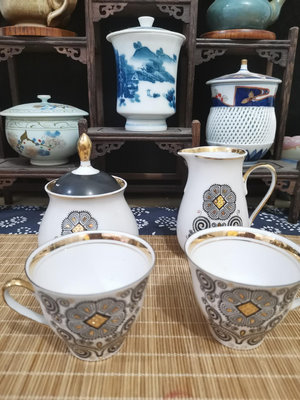 日本回流歐瓷紅茶杯套裝 下午茶咖啡杯產地美國一套出