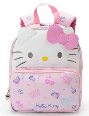 鼎飛臻坊 Hello Kitty 凱蒂貓 粉色款 兒童 後背包 日本正版