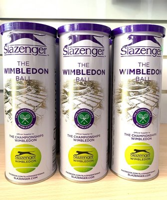 【曼森體育】 全新 包裝 Slazenger 網球 溫布敦 指定用球 3顆裝 比賽球