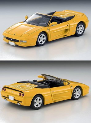 【日版現貨】全新Tomica Limited Vintage Neo LV-N 法拉利 Ferrari F355 Spider (黃)