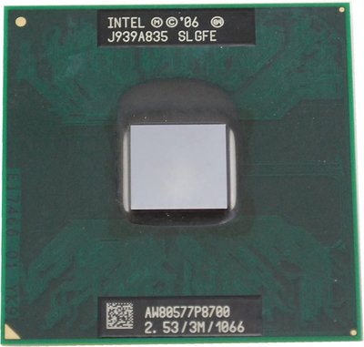 Intel Core 2 Duo P8700 2.53G 3M 1066M SLGFE 筆電CPU