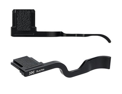 我愛買#JJC索尼Sony副廠鋁合金超纖維皮TA-A7M4熱靴指柄適a7 IV a7R V 熱靴手柄a7m4手把a7r5