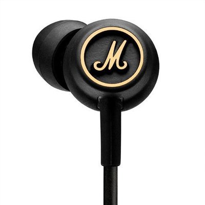立昇樂器 Marshall Mode EQ 耳道式耳機 黑曜金 可調整中低音頻 附線控 麥克風功能 耳機 耳塞式耳機