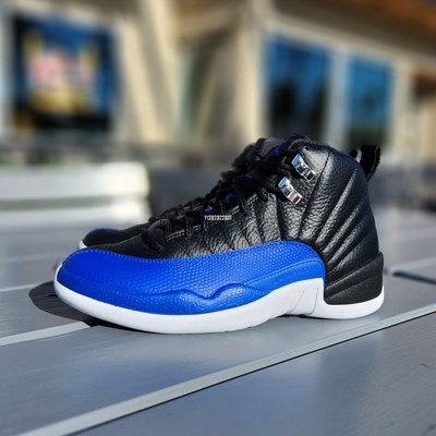 Air Jordan 12 AJ12 皇家藍 黑藍 耐磨經典籃球鞋 AO6068-004
