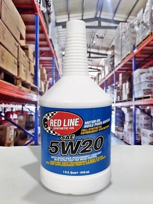 『油工廠』Red line 5W20 5W-20 酯類 機油 GF-5 SN A5/B5 dexos1 省燃費