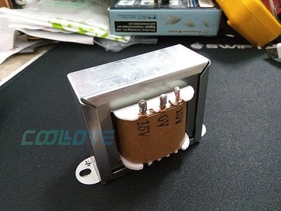 小白的生活工場*AC 110V 轉 15V-0V-15V 變壓器 (T1A15015)10W