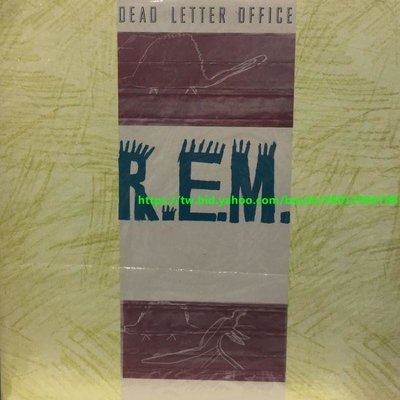 R.E.M.合唱團 Dead Letter Office 黑膠唱片 LP